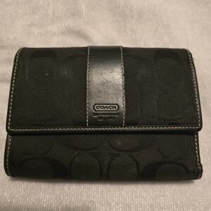 Coach Black Wallet